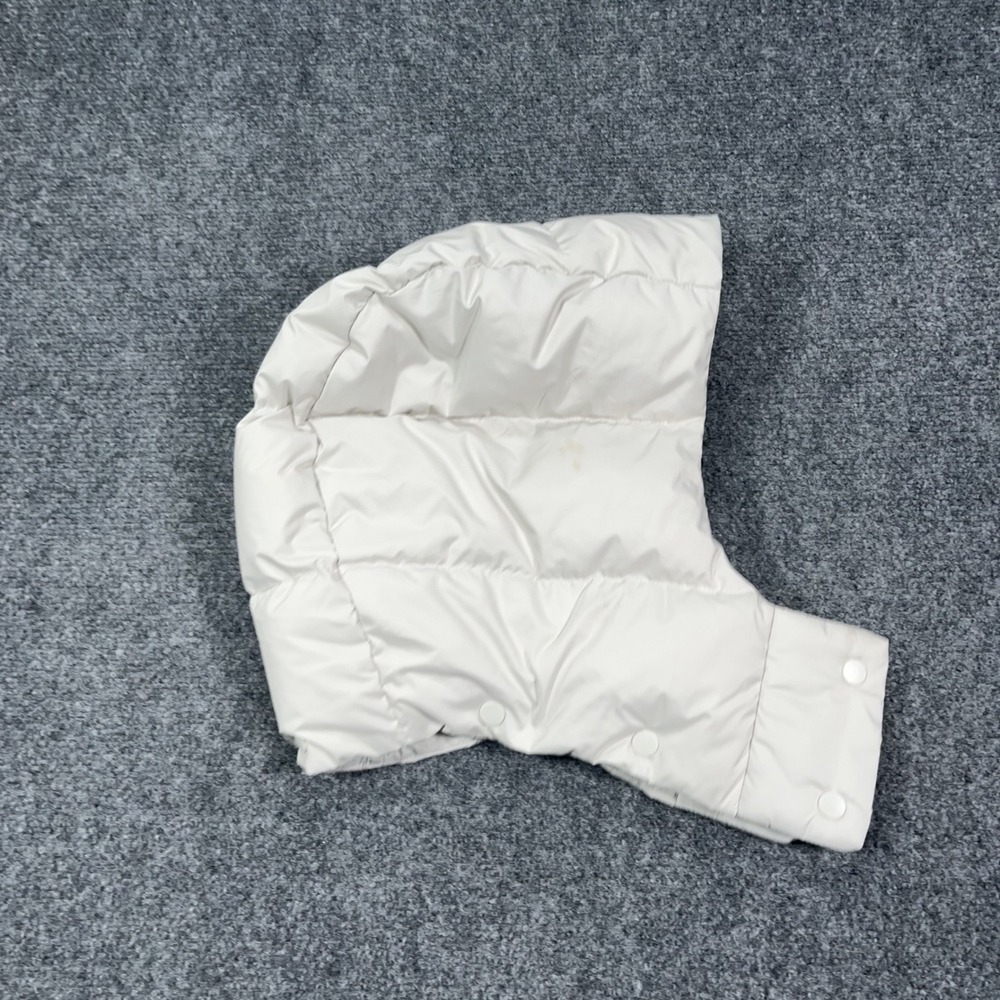 Lululemon Wunder Puff Detachable Replacement Hood Puffer Snap On Accessory White